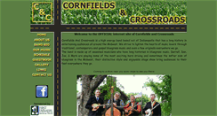 Desktop Screenshot of cornfieldsandcrossroads.com